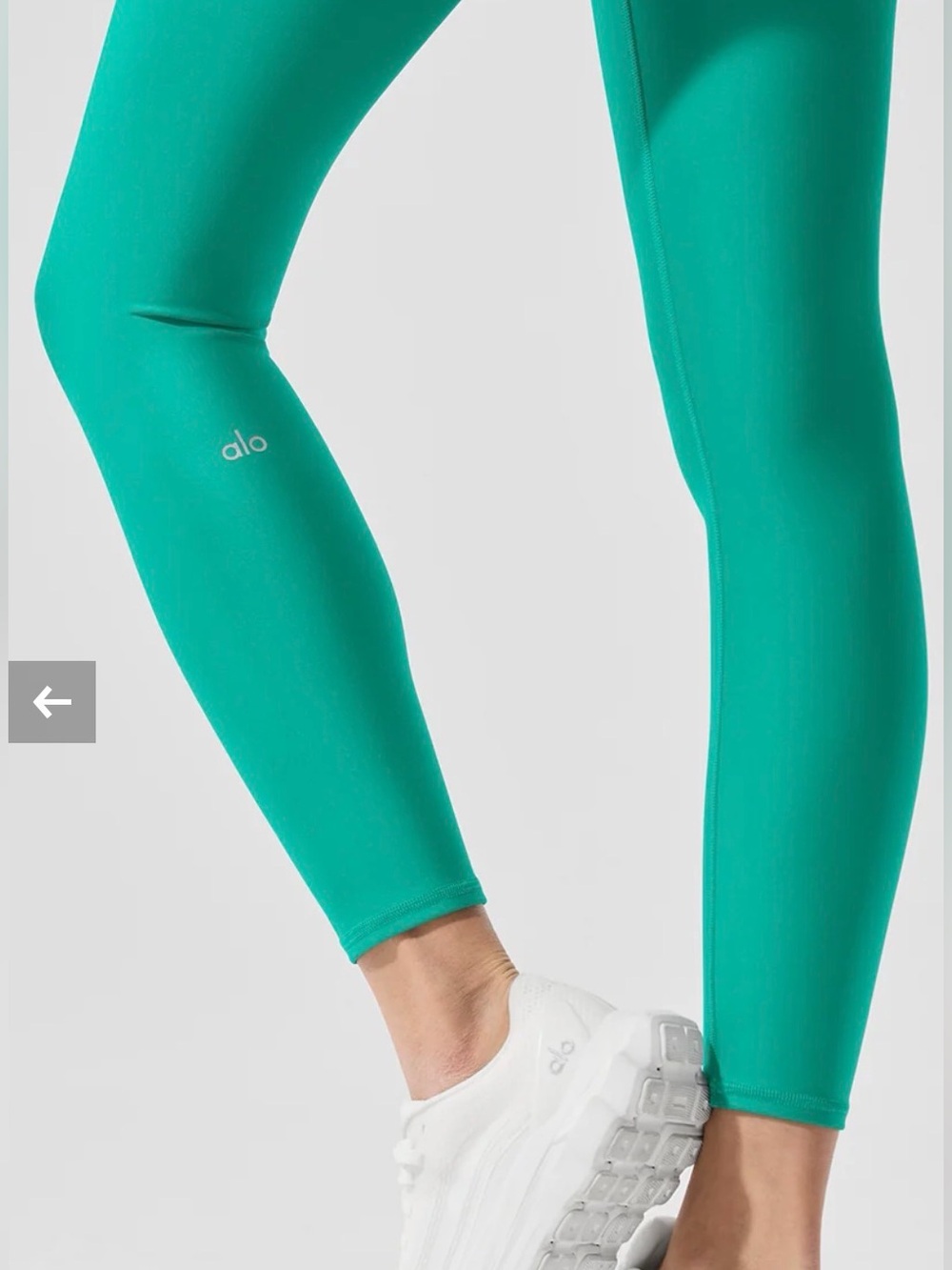 NEW: ALO Yoga 7/8 High-Waist Airlift Legging in Spruce Green XS - Picture 4 of 15